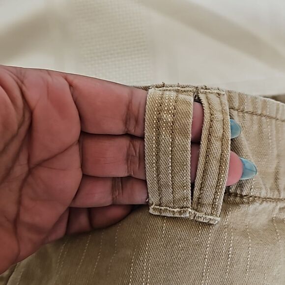 Guess Men's Cargo Khaki Cotton Shorts Size 31 - Picture 10 of 16